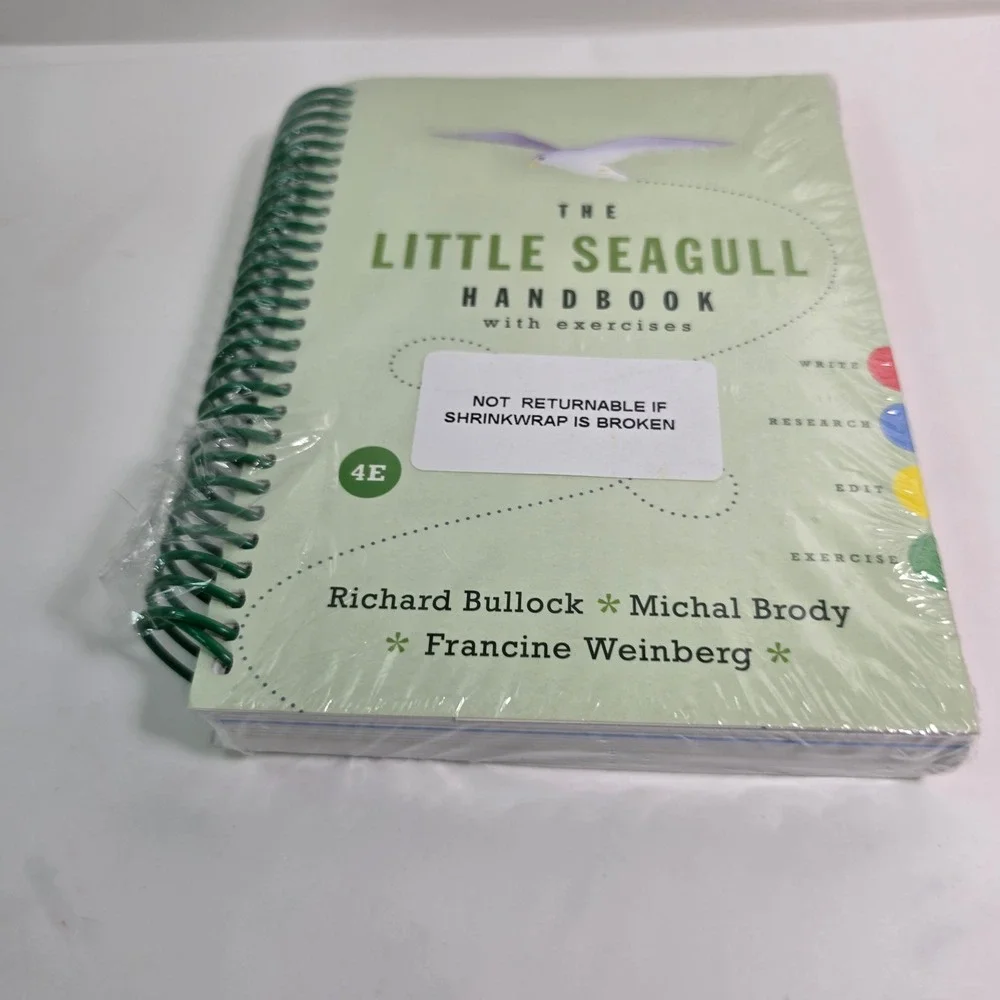 The Little Seagull Handbook with Exercises 4th Edition NEW SEALED InQuizitive